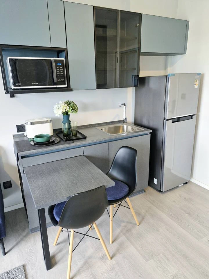 ให้เช่าคอนโด The KEY MRT Phetkasem 48 ห้องพร้อมอยู่ สิ่งอำนวยความสะดวกครบ ชั้น 27 ได้วิวสูง มาจองเลย