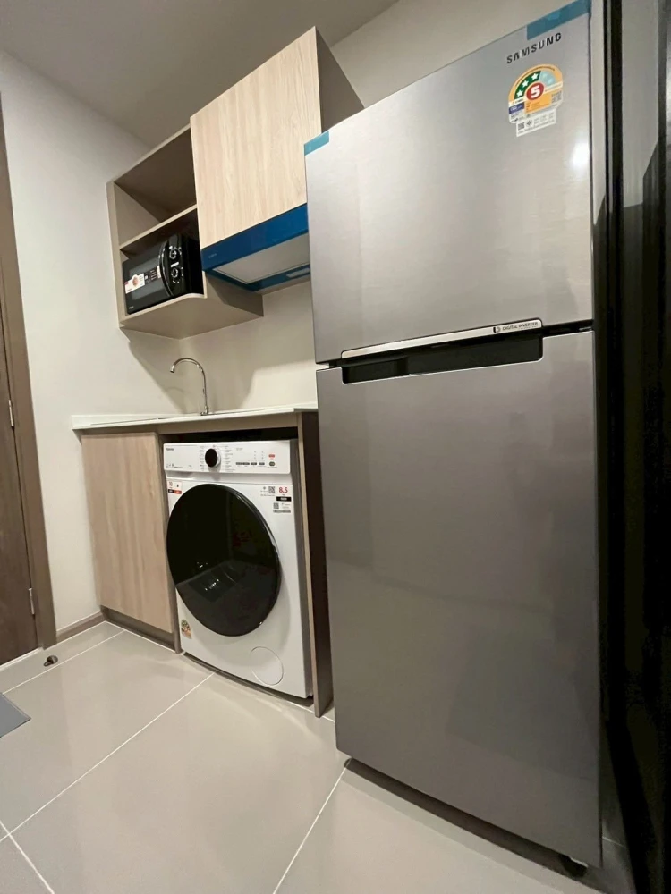 ให้เช่าคอนโด The Muve Bangkhae ห้องพร้อมอยู่ สิ่งอำนวยความสะดวกครบ ลากกระเป๋าเข้าอยู่ได้เลย