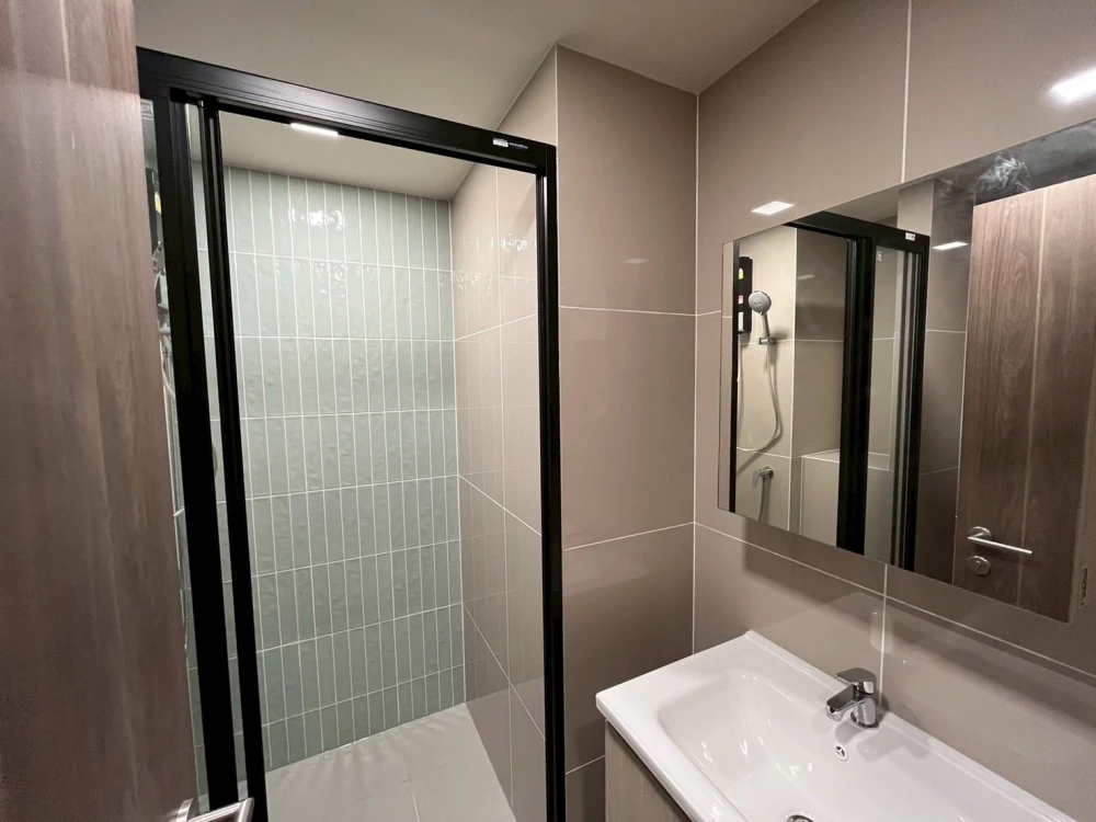 ให้เช่าคอนโด The Muve Bangkhae ห้องพร้อมอยู่ สิ่งอำนวยความสะดวกครบ ลากกระเป๋าเข้าอยู่ได้เลย