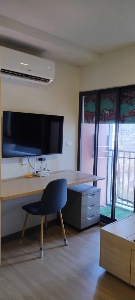 ให้เช่าคอนโด The MUVE Bangna ห้องสตูดิโอ ชั้น 8 มาพร้อทสิ่งอำนวยความสะดวกครบ มาจองได้แล้ววันนี้