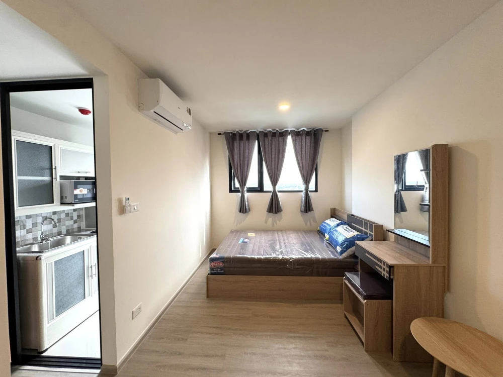 ให้เช่าคอนโด The Origin สุขุมวิท-แพรกษา ห้องพร้อมอยู่ สิ่งอำนวยความสะดวกครบ มาจับมาจองได้แล้ววันนี้ อย่าพลาด