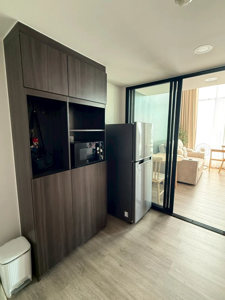 ให้เช่าคอนโด THE ORIGIN PLUG&PLAY RAMINTRA ห้อง DUO SPACE 2 ชั้น หลังคาสูง จองเลยจ้า