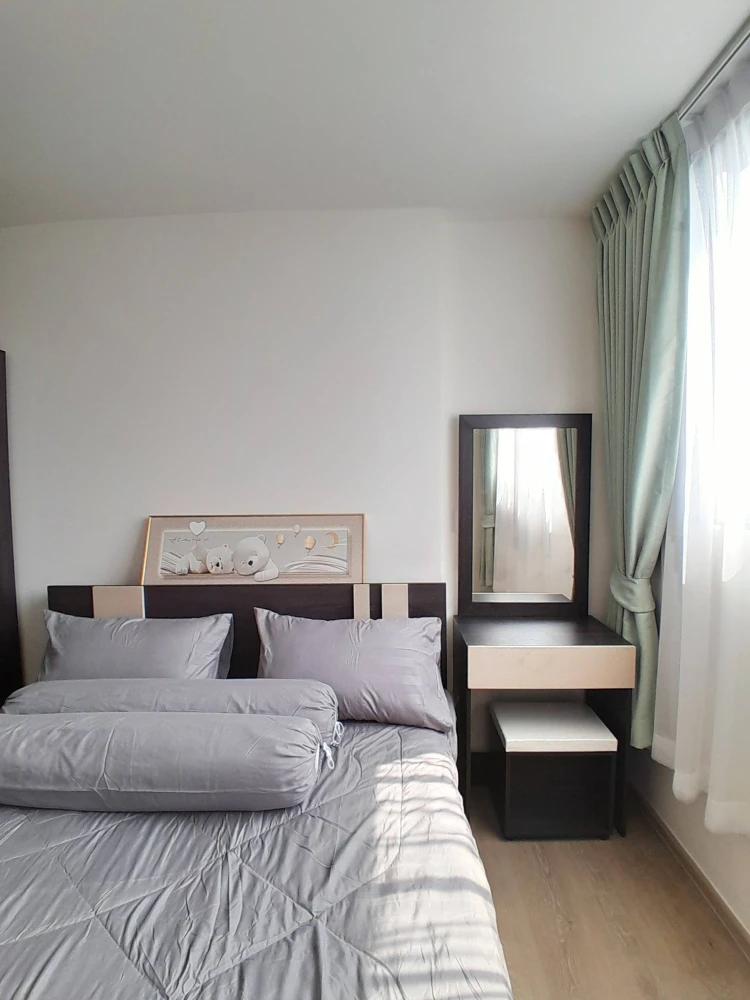 ให้เช่าคอนโด The Origin Sukhumvit - Praksa ชั้น 35 ห้องพร้อมอยู่ เฟอร์ เครื่องใช้ไฟฟ้าครบ จองเลย อย่าพลาด