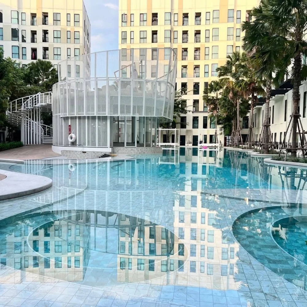 ให้เช่าคอนโด Unio Sukhumvit 72 Phase 2 ห้องพร้อมอยู เฟอร์ เครื่องใช้ไฟฟ้าครบ ราคาไม่แรง จองเลย