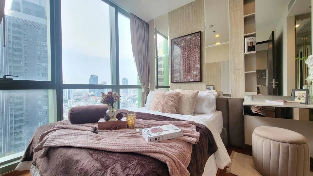 ให้เช่าคอนโด Wish Signature Midtown Siam ห้องแต่งน่าอยู่ บิ้วอินท์อย่างดี มาจับมาจองได้แล้ว อย่าพลาดโอกาส