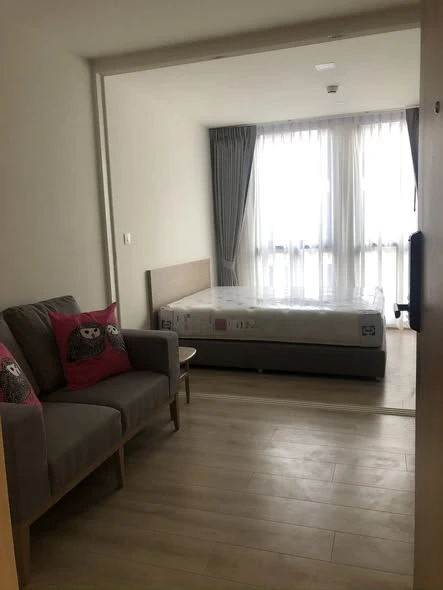 ให้เช่าด่วนๆคอนโด Chambers On-nut Station ห้องกั้นแยกชัดเจน เฟอร์ เครื่องใชข้ไฟฟ้าครบ มาจองเลย อย่าพลาด