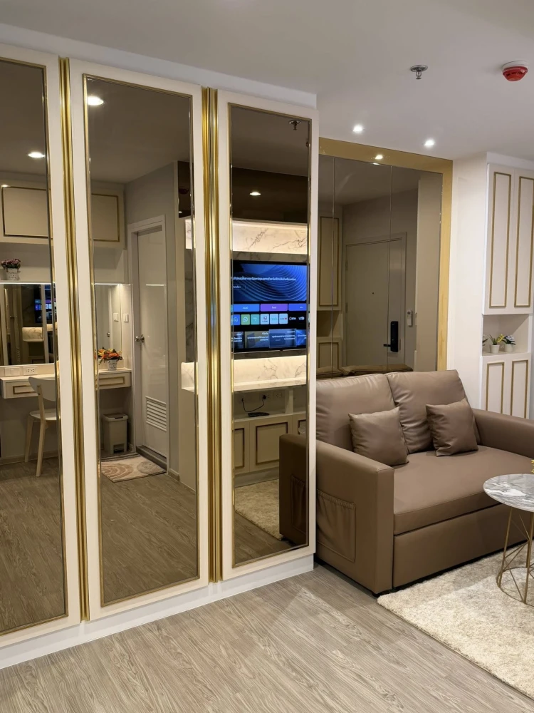 ให้เช่าห้องมุม Rare item มีความเป็นส่วนตัว แต่งหรู  คอนโด Regent บางนา ชั้น 25 ตึก B วิวบางกระเจ้าเต็มๆ จองเลย