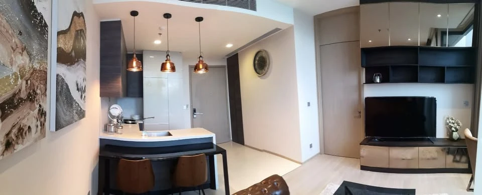 ให้เช่า คอนโดดิ เอส อโศก ห้องแต่งพร้อมอยู่ เฟอร์นิเจอร์ built-in ครบ ชั้น 32 ได้วิวสูง จองเลย