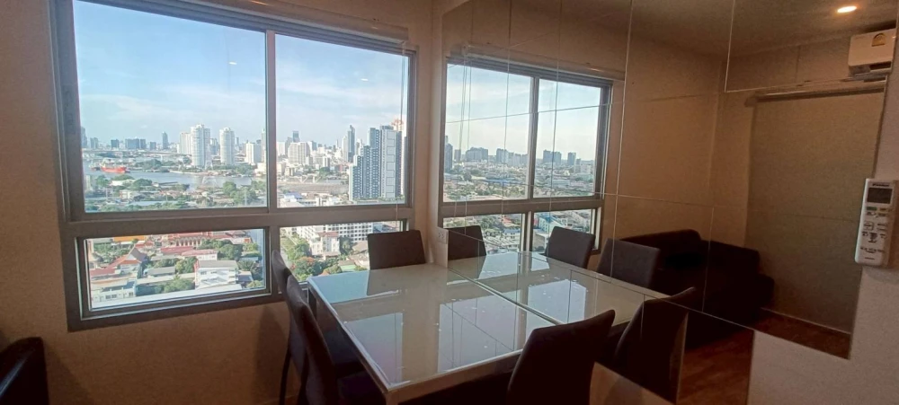 ให้เช่า คอนโดลุมพินีวิลล์​ สุขสวัสดิ์-พระราม2​ ห้องมุมวิลล์แม่นำ้เจ้าพระยา ชั้น24 เห็นพลุ มาพร้อมราคาสุดพิเศษ จองเลย