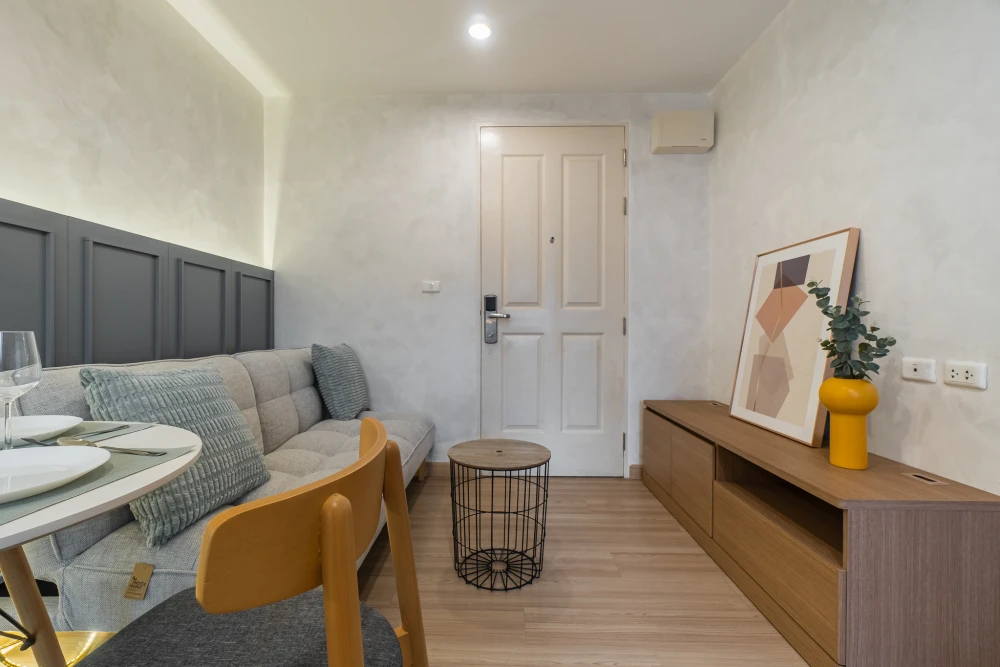 ให้เช่า คอนโดเดอะนิช ไอดี เสรีไทย ห้องวิวสระแนวยาว วิวโล่ง + ยอดไม้สีเขียวสวยงาม ราคาคุ้ม คุณต้องจองเลย