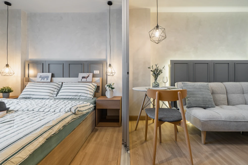 ให้เช่า คอนโดเดอะนิช ไอดี เสรีไทย ห้องวิวสระแนวยาว วิวโล่ง + ยอดไม้สีเขียวสวยงาม ราคาคุ้ม คุณต้องจองเลย