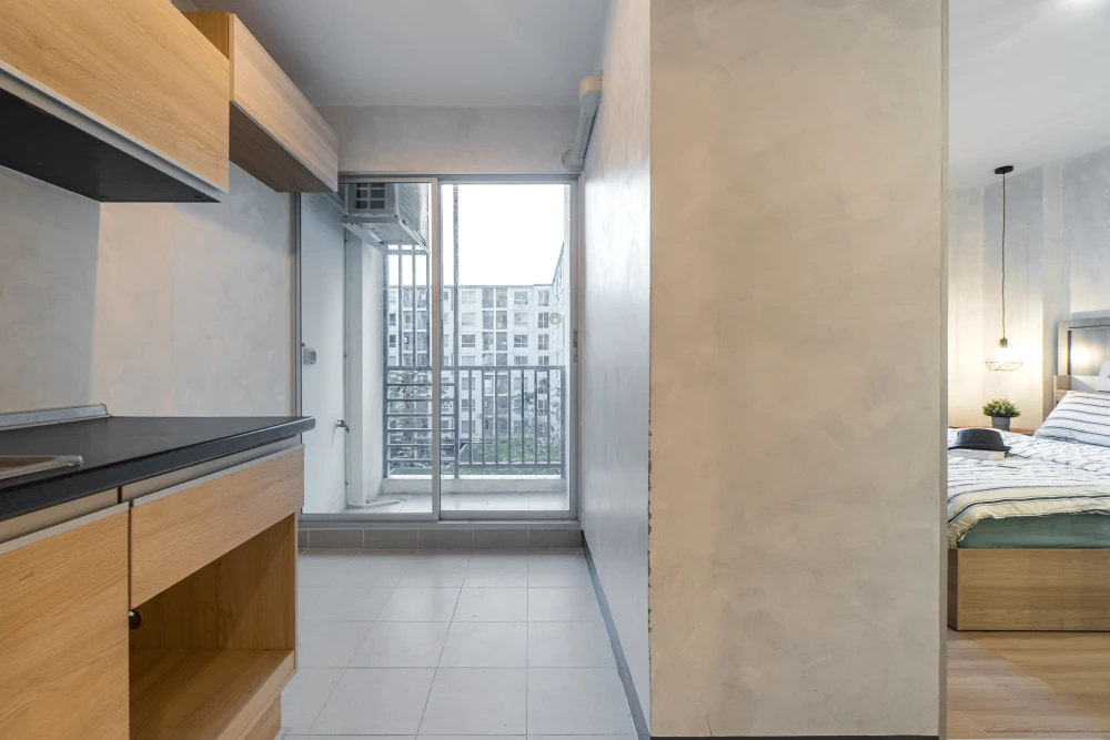 ให้เช่า คอนโดเดอะนิช ไอดี เสรีไทย ห้องวิวสระแนวยาว วิวโล่ง + ยอดไม้สีเขียวสวยงาม ราคาคุ้ม คุณต้องจองเลย