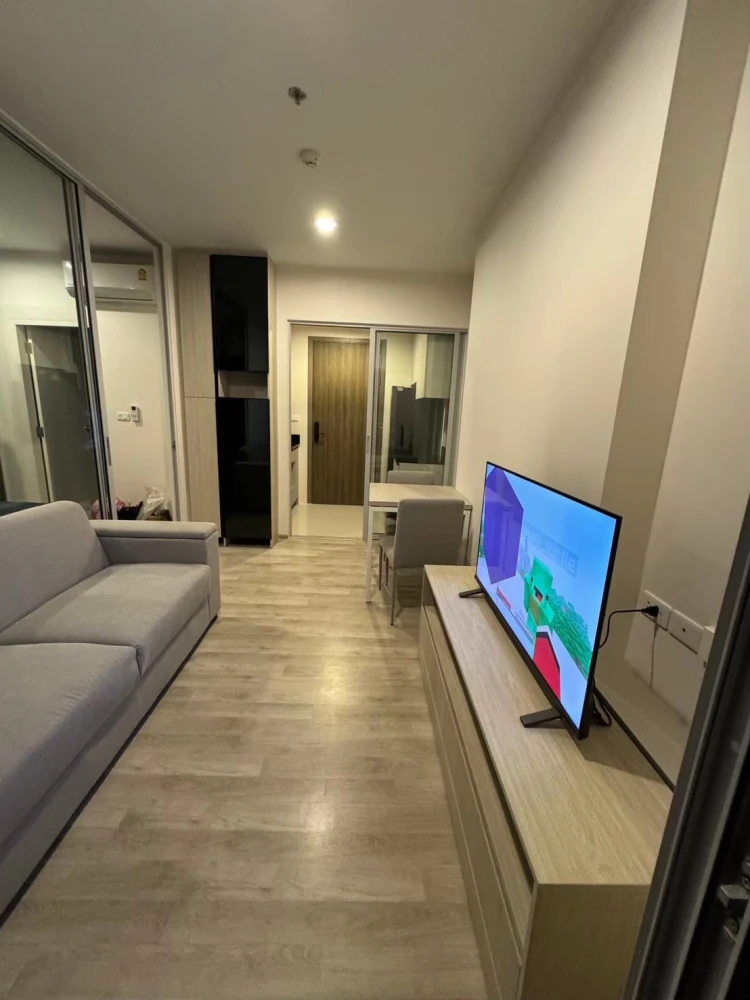 ให้เช่า คอนโด นิช โมโน รามคําแหง ห้องพร้อมอยู่ เฟอร์พร้อม ชั้นสูงลมดีจองเลย