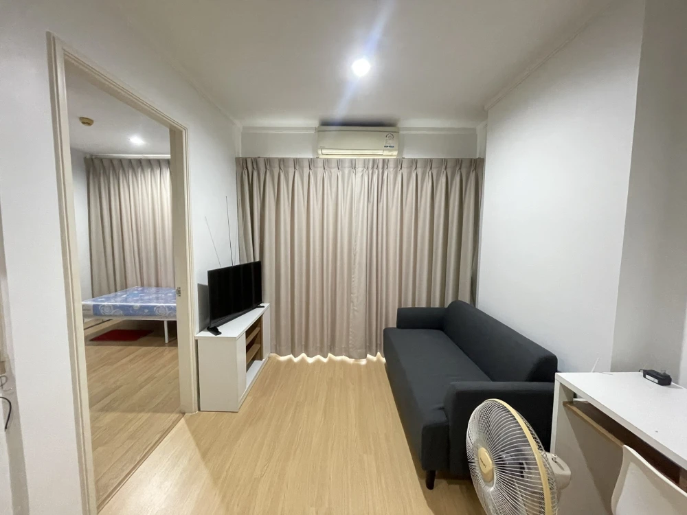 ให้เช่า คอนโด ลุมพินี วิลล์ นครอินทร์-ริเวอร์วิว ห้องพร้อมอยู่ เฟอร์พร้อม จองเลย