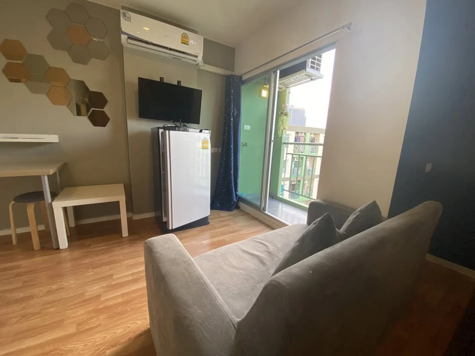 ให้เช่า คอนโด ลุมพินี วิลล์ พระนั่งเกล้า-ริเวอร์วิว ห้องกั้นแยกเป็นสัดส่วน แบ่งโซนลงตัว ราคาดี พลาดแล้วจะเสียดาย