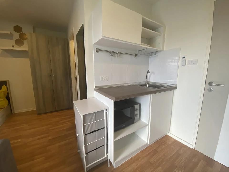 ให้เช่า คอนโด ลุมพินี วิลล์ พระนั่งเกล้า-ริเวอร์วิว ห้องกั้นแยกเป็นสัดส่วน แบ่งโซนลงตัว ราคาดี พลาดแล้วจะเสียดาย