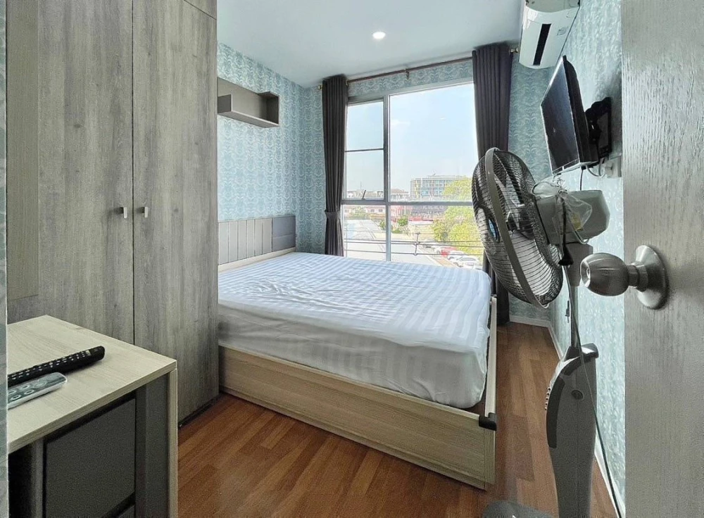 Condo for rent, Lumpini Place Bangna Km.3. Beautiful room, fully furnished, a rare find! Book now!!