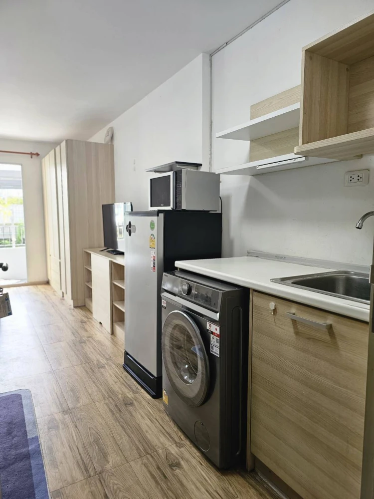 ให้เช่า คอนโด เอลลิโอ เดล เรย์ ชั้น 2 ตึก F พร้อมอยู่ ใกล้รถไฟฟ้า ห้ามพลาด!!