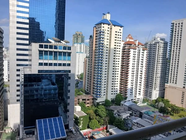 ให้เช่า!! คอนโด แกรนด์ พาร์ค วิว อโศก ชั้น 19 ห้องอยู่ชั้นสูงเห็นวิวชัดเจน หิ้วกระเป๋าเข้าอยู่ได้ทันที ห้ามพลาด!!