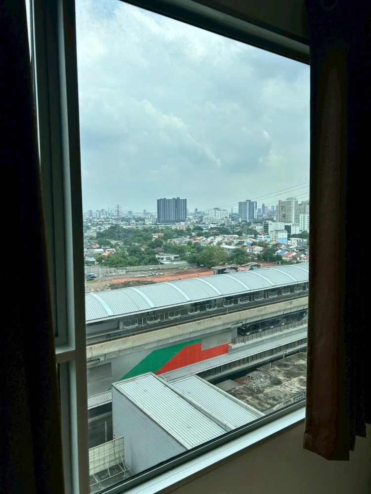 ให้เช่า คอนโด แอสไปร์ รัชดา-วงศ์สว่าง ตึก B ชั้น 15 วิวเมืองโล่งๆ เดิน 50 เมตรถึงรถไฟฟ้าสายสีม่วง! จองเลย!!
