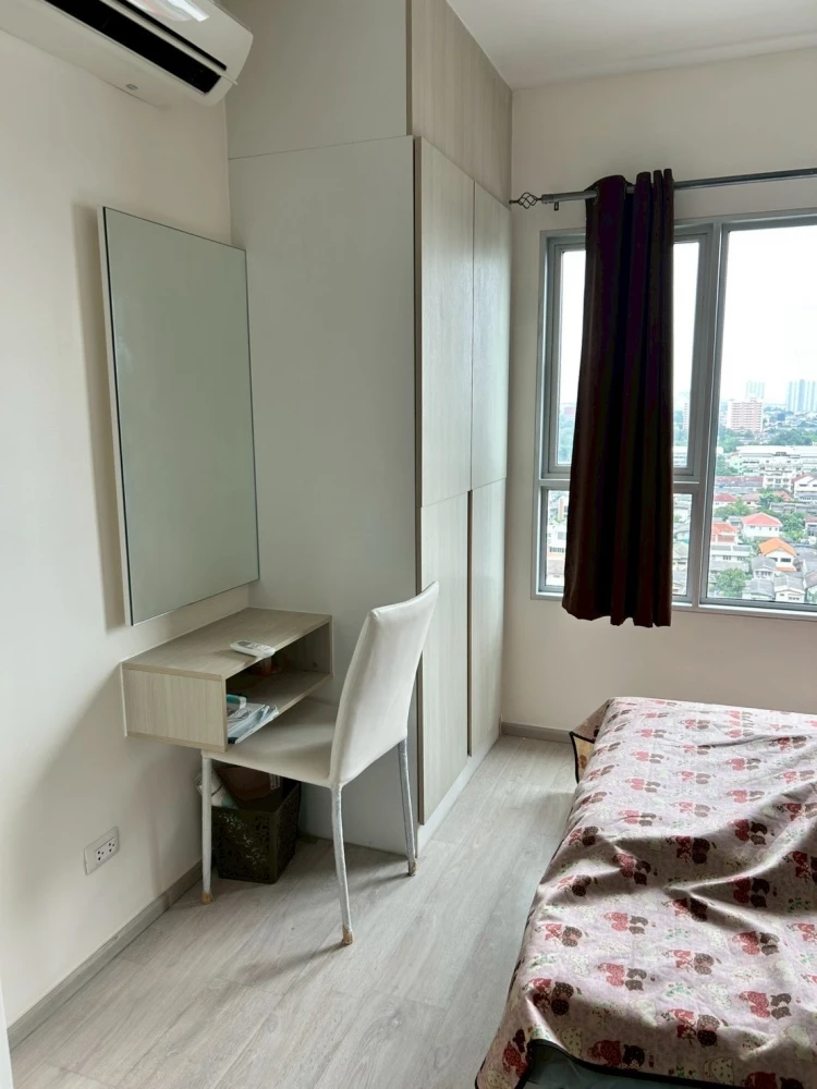 ให้เช่า คอนโด แอสไปร์ รัชดา-วงศ์สว่าง ตึก B ชั้น 15 วิวเมืองโล่งๆ เดิน 50 เมตรถึงรถไฟฟ้าสายสีม่วง! จองเลย!!