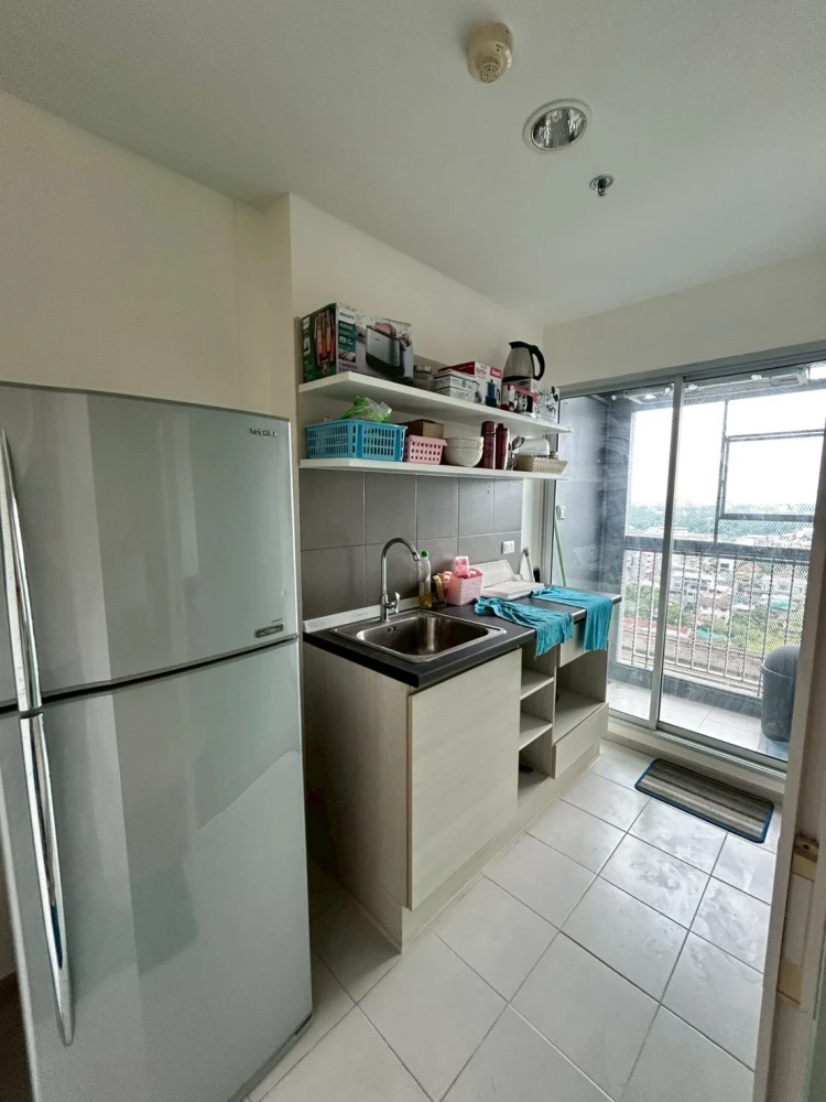 ให้เช่า คอนโด แอสไปร์ รัชดา-วงศ์สว่าง ตึก B ชั้น 15 วิวเมืองโล่งๆ เดิน 50 เมตรถึงรถไฟฟ้าสายสีม่วง! จองเลย!!