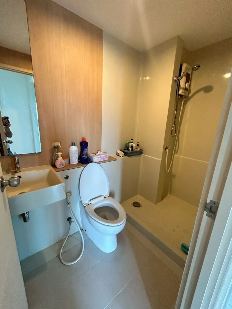 ให้เช่า คอนโด แอสไปร์ รัชดา-วงศ์สว่าง ตึก B ชั้น 15 วิวเมืองโล่งๆ เดิน 50 เมตรถึงรถไฟฟ้าสายสีม่วง! จองเลย!!