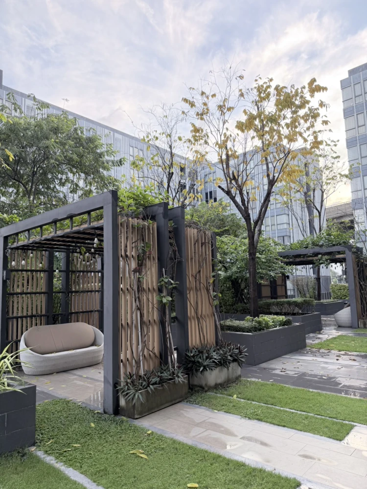 ให้เช่า!! คอนโด โมนีค สุขุมวิท 64 ชั้น 4 ตึก A วิวสวน เฟอร์นิเจอร์ครบ พร้อมเข้าอยู่ได้ทันที ห้ามพลาด!!