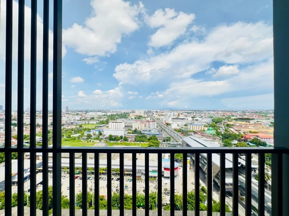 ให้เช่า คอนโด ไนท์บริดจ์ สุขุมวิท-เทพารักษ์ ห้องกว้าง เดินทางสะดวก