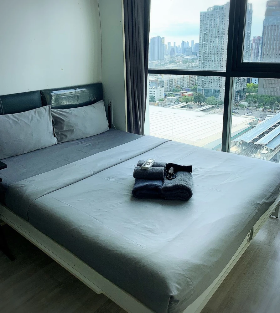 ให้เช่า!! คอนโด ไอดีโอ โมบิ สุขุมวิท 81 ชั้น 22 ตึก B วิวสวยใกล้ BTS อ่อนนุช เฟอร์นิเจอร์ครบ พร้อมเข้าอยู่ ห้ามพลาด!!