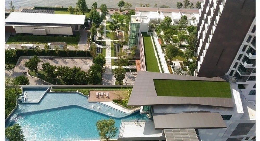 ให้เช่า คอนโด 333 ริเวอร์ไซด์  ชั้นสูง วิวสวย หน้าต่างห้องหันไปทางทิศใต้ ใกล้MRT  พร้อมอยู่ จองด่วน!