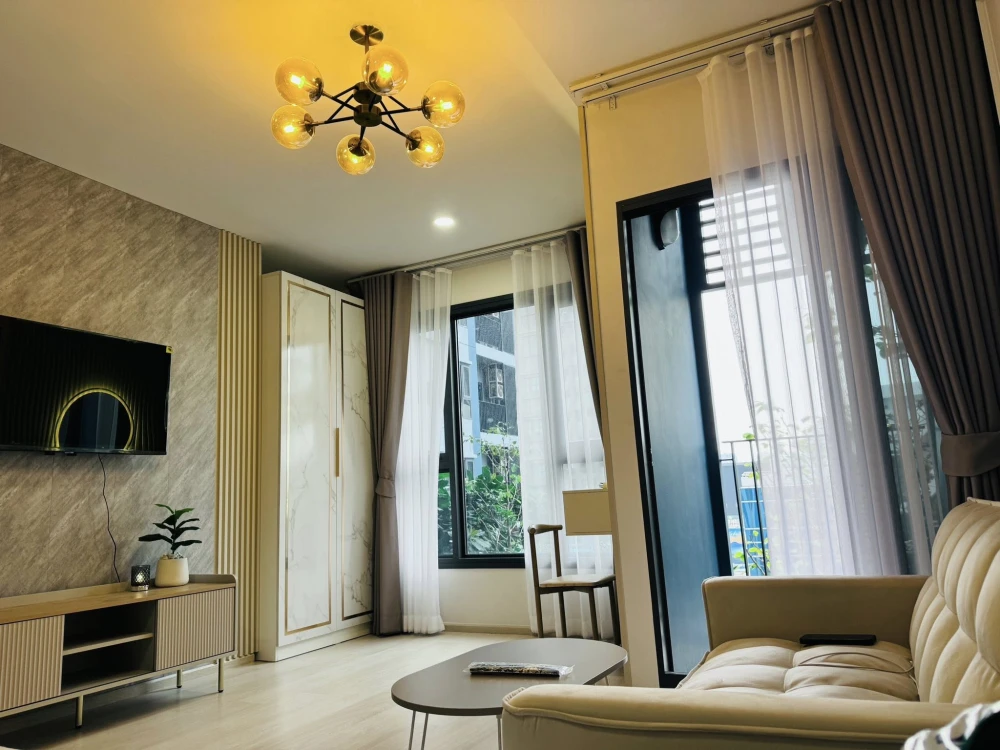 ให้เช่า คอนโด Aspire Vibha - Victory ห้องแต่งน่าอยู่ บิ้วอินท์อย่างดี เฟอร์ เครื่องใช้ไฟ้าครบ จองเลย