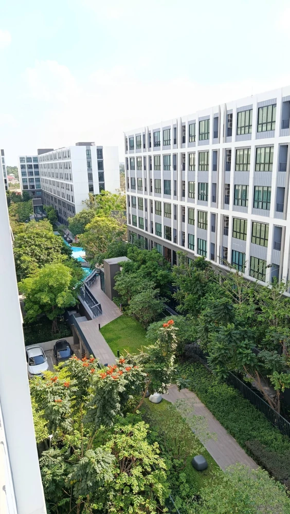 ให้เช่า คอนโด Atmoz kanaal rangsit ห้องพร้อมอยู่ เฟอร์ เครื่องใช้ไฟฟ้าครบ มาแต่ตัวเข้าอยู่ได้เลย มาจองด่วนๆ