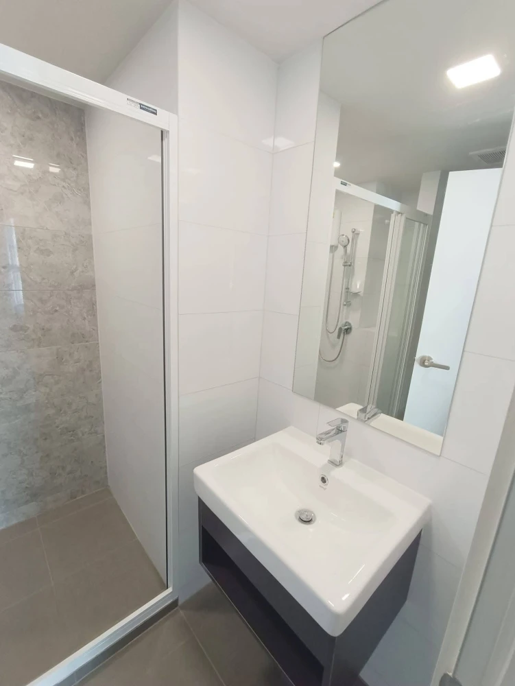 ให้เช่า คอนโด Atmoz Oasis Onnut ห้องพร้อมอยู่ เฟอร์ เครื่องใช้ไฟฟ้าครบ ลากกระเป๋าใบเดียวเข้าอยู่ได้เลย