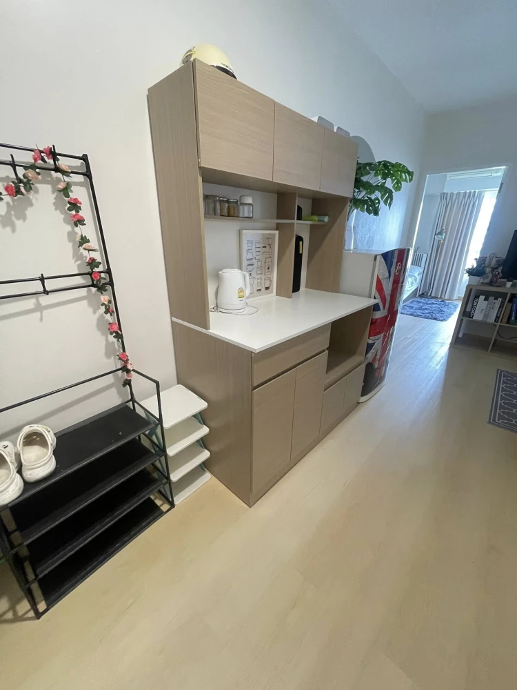 ให้เช่า คอนโด BTS Residence ห้องกว้าง 33 ตรม. ตกแต่งฟังก์ชั่นครบ หิ้วกระเป๋าเข้าอยู่ได้เลย