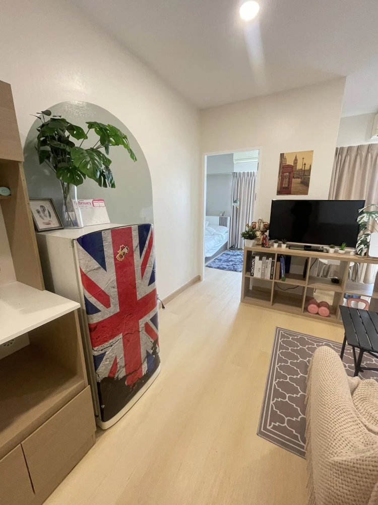 ให้เช่า คอนโด BTS Residence ห้องกว้าง 33 ตรม. ตกแต่งฟังก์ชั่นครบ หิ้วกระเป๋าเข้าอยู่ได้เลย