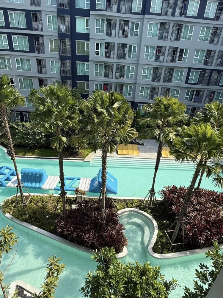 ให้เช่า คอนโด  Kave Town Island  ห้องพร้อมอยู่ เฟอร์ครบ [บิ้วอินภายในห้อง จองเลยก่อนพลาด!