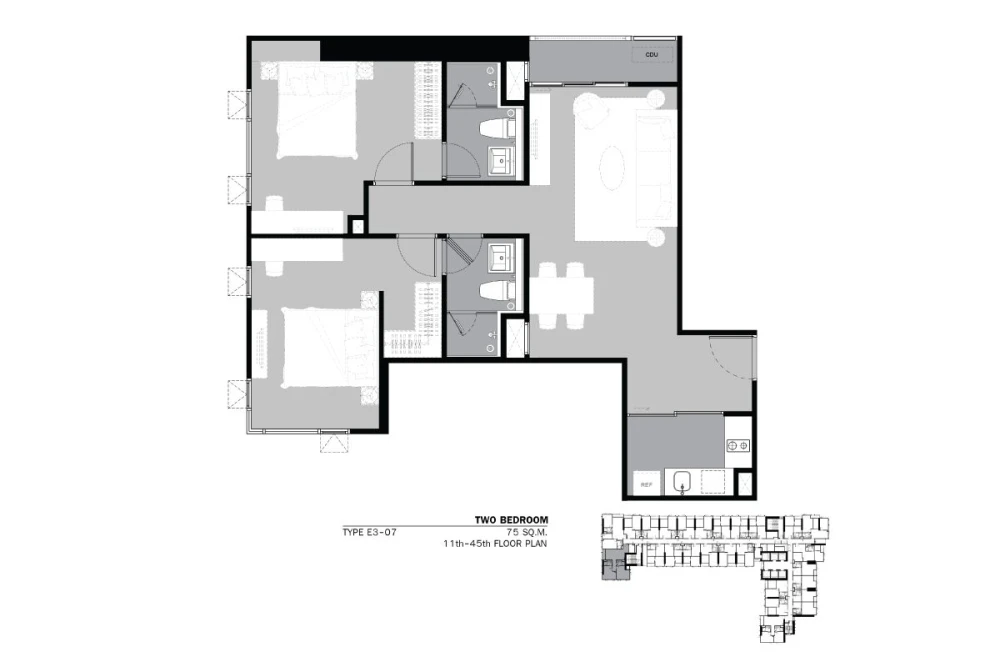 ให้เช่า คอนโด Life ลาดพร้าว ห้องชั้นสูงพร้อมอยู่ กว้างขวางอยู่สบาย รีบจองเลย