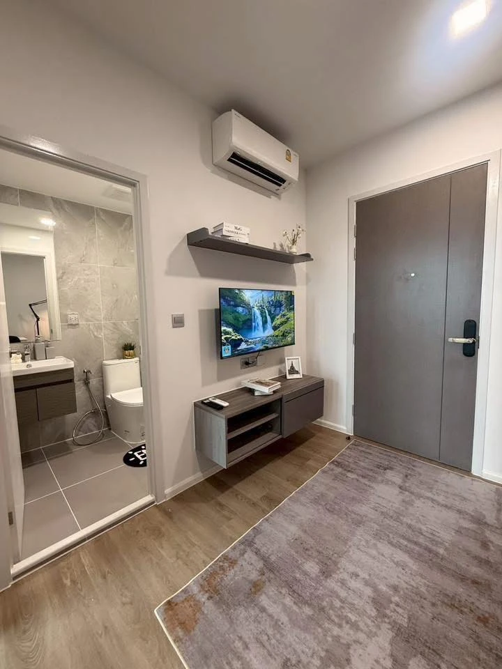 ให้เช่า คอนโด Modiz Rhyme Ramkhamhaeng ห้องพร้อมอยู่ เฟอร ์เครื่องใช้ไฟฟ้าครบ มาจองเลย อย่าพลาดเด็ดขาด