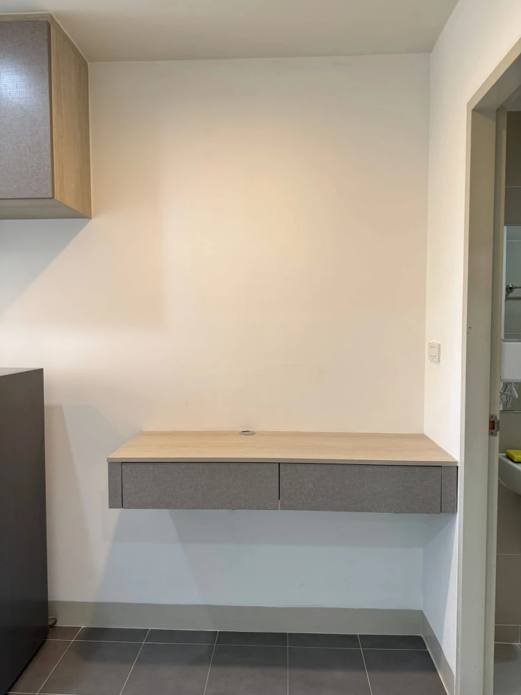 ให้เช่า คอนโด Niche id Sukhumvit 113 ห้องพร้อมอยู่ เฟอร์ครบเครื่องใช้ไฟฟ้าพร้อมดีแบบนี้รีบจองเลย