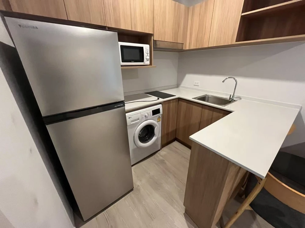 ให้เช่า คอนโด Nue Noble Centre Bangna ห้องพร้อมอยู่ สิ่งอำนวยความสะดวกครบ มาแต่ตัวเข้าอยู่ได้เลย