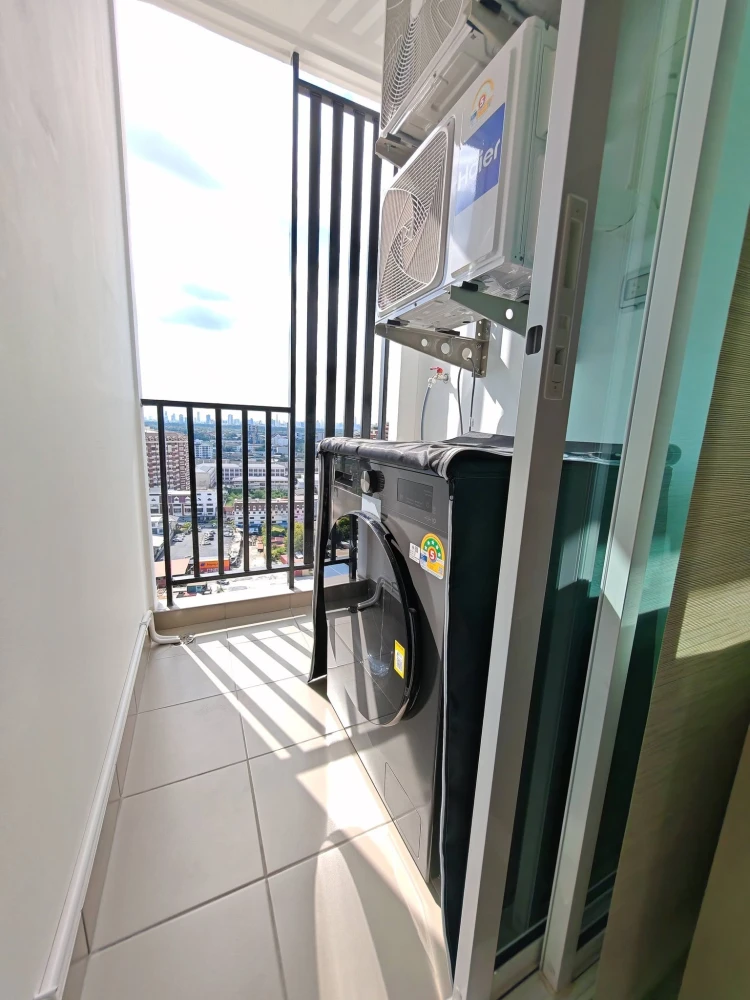 ให้เช่า คอนโด Regent Home บางนา Built-in จัดเต็ม เฟอนิเจอร์ & เครื่องใช้ไฟฟ้าครบ  ชั้น 20 วิวบางกระเจ้าเต็มตา จองเลย