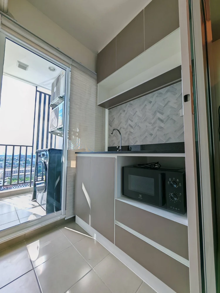 ให้เช่า คอนโด Regent Home บางนา Built-in จัดเต็ม เฟอนิเจอร์ & เครื่องใช้ไฟฟ้าครบ  ชั้น 20 วิวบางกระเจ้าเต็มตา จองเลย