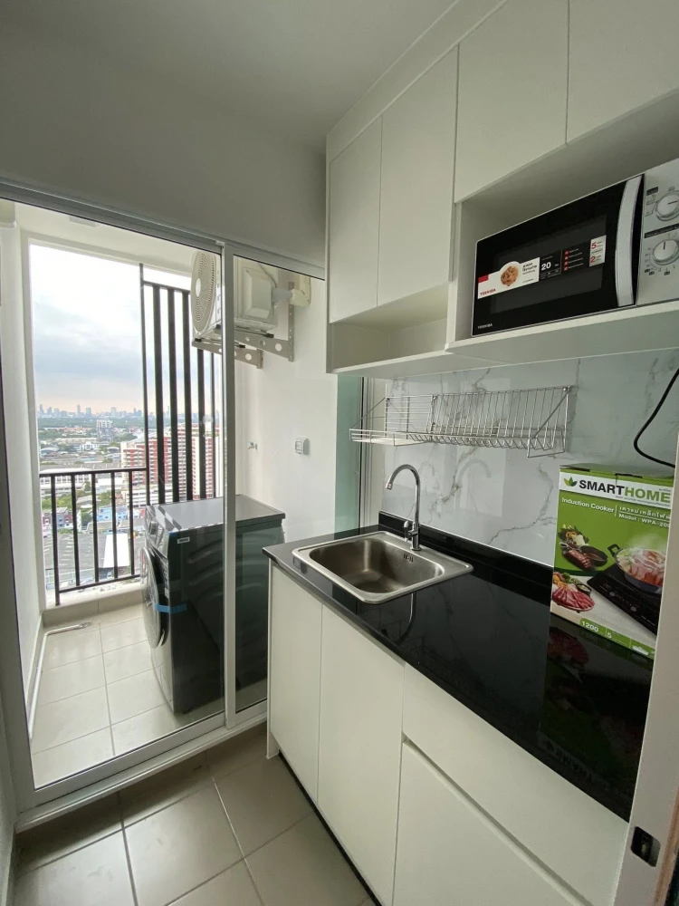 ให้เช่า คอนโด Regent Home Bangna ห้องน่าอยู่ ชั้น 24 ได้วิวสูง  ห้องกว้าง โปร่ง โล่ง มาจองได้แล้ววันนี้ อย่าช้า