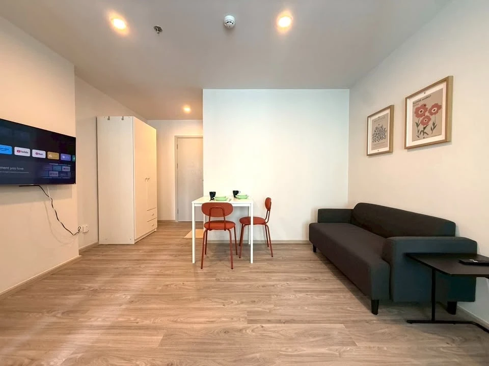 ให้เช่า คอนโด Regent Home Bangna ห้องน่าอยู่ เฟอร์ เครื่องใช้ไฟฟ้าครบ ลากกระเป๋าเข้าอยู่ได้เลย อย่ารอช้า