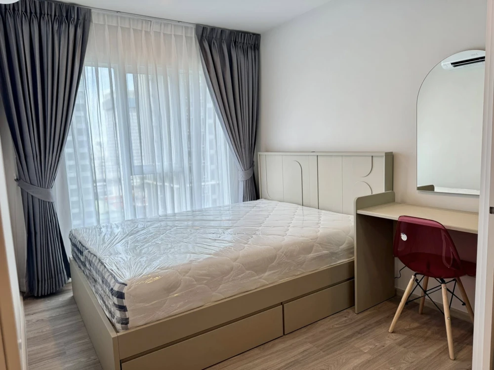 ให้เช่า คอนโด Regent Home Bangna  ห้องพร้อมอยู่ เฟอร์ครบ หิ้วกระเป๋าใบเดียวมาได้เลย+++