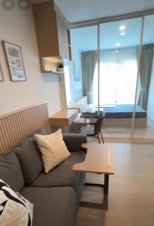 ให้เช่า คอนโด Regent Home Bangna ห้องมุมมีความเป็นส่วนตัว เฟอร์ เครื่องใช้ไฟฟ้าครบ พลาดแล้วจะเสียดาย