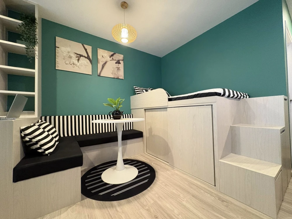 ให้เช่า คอนโด Regent Home Bangna เฟอร์นิเจอร์ บิวท์อินทั้งห้อง และเครื่องใช้ไฟฟ้า พร้อมเข้าอยู่  รีบจอง