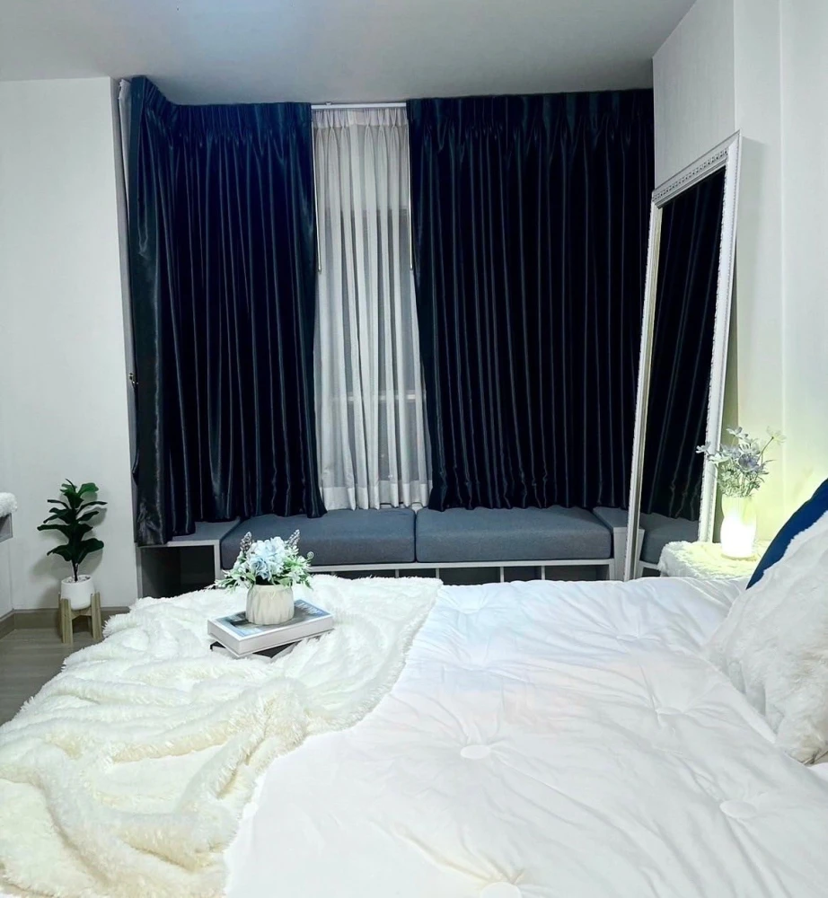 ให้เช่า คอนโด Supalai Veranda Rama 9 ห้องพร้อมอยู่ เฟอร์นิเจอร์ เครื่องใช้ไฟฟ้าครบครัน ราคาดี จองเลย