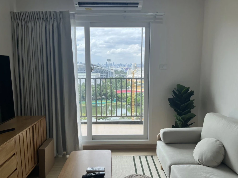 ให้เช่า คอนโด  Supalai Veranda Ramkamhaeng  ห้องพร้อมอยู่ กว้างอยู่สบาย ชั้นสูง เฟอร์พร้อม จองเลย+++